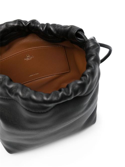 Vlogo Pouf mini bucket bag in nappa. Valentino Garavani | 4W0P0AC3ZFJ0NO